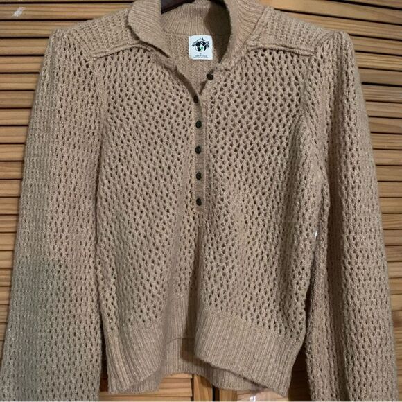 NWT We The Free 1/4 button up sweater size Small - Picture 3 of 8